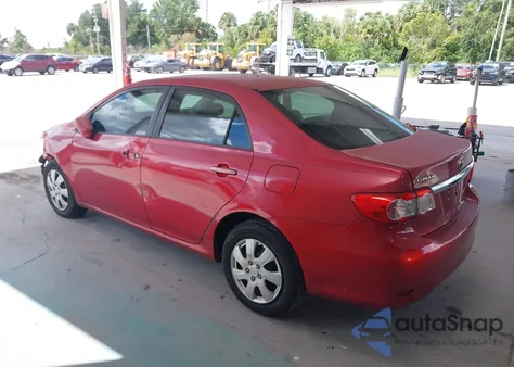2011 Toyota Corolla Le z USA, uszkodzony, nr VIN 2T1BU4EE6BC579528